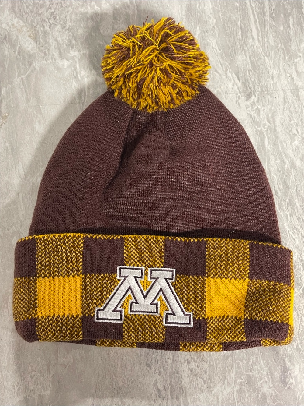 University Of Minnesota Golden Gophers Captivating NCAA Winter Hat Pom Cap New